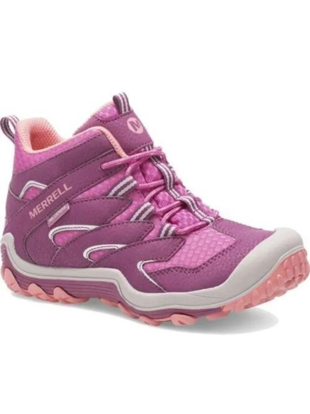 Merrell Kids' Chameleon Waterproof Hiking Boots, Size 2